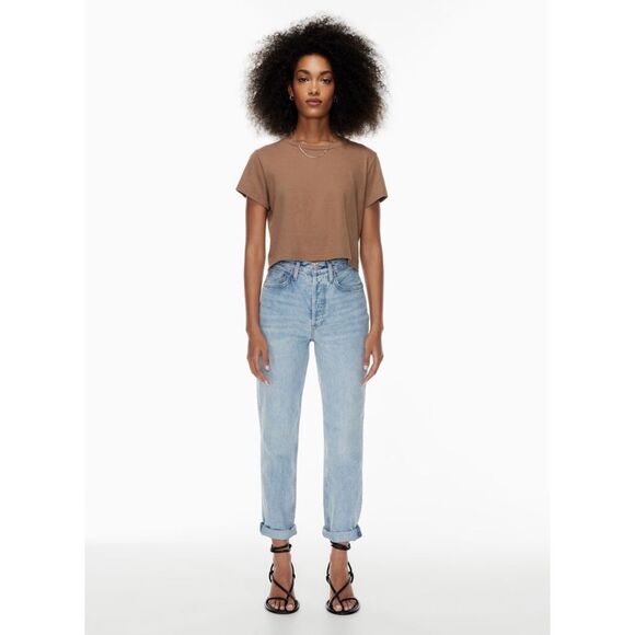 Denim Forum The Boyfriend High Rise Jeans - Picture 2 of 11